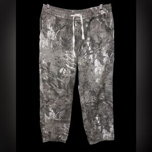 18 Centimeters Camo Jogger Pants XL 100% Cotton Drawstring Waist Streetwear